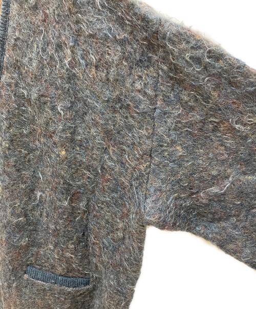 YOKE（ヨーク）YOKE (ヨーク) 3COLOR JACQUARD MOHAIR CARDIGAN グリーン サイズ:SIZE 2の古着・服飾アイテム