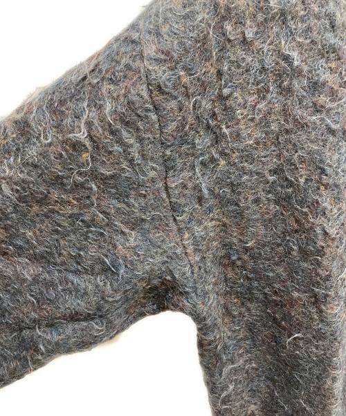 YOKE（ヨーク）YOKE (ヨーク) 3COLOR JACQUARD MOHAIR CARDIGAN グリーン サイズ:SIZE 2の古着・服飾アイテム
