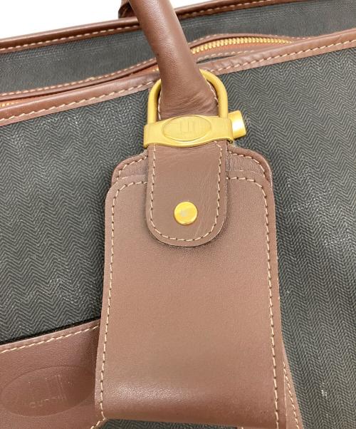 dunhill（ダンヒル）dunhill (ダンヒル) ボストンバッグ ブラウンの古着・服飾アイテム