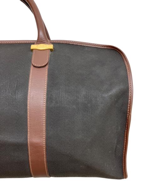 dunhill（ダンヒル）dunhill (ダンヒル) ボストンバッグ ブラウンの古着・服飾アイテム