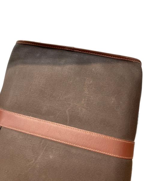 dunhill（ダンヒル）dunhill (ダンヒル) ボストンバッグ ブラウンの古着・服飾アイテム