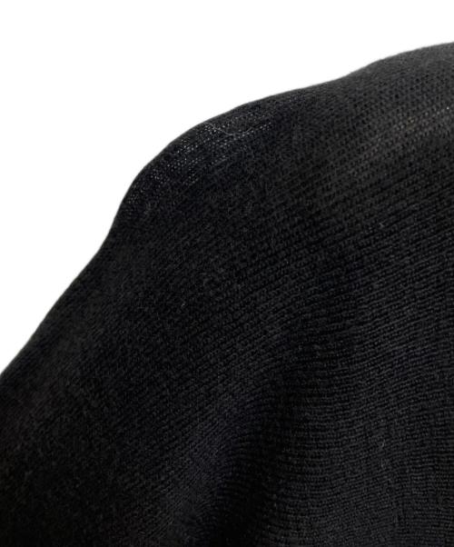 JUNYA WATANABE COMME des GARCONS（(ジュンヤワタナベ コムデギャルソン）JUNYA WATANABE COMME des GARCONS ((ジュンヤワタナベ コムデギャルソン) ビーズ刺繍カットソー ブラック サイズ:不明の古着・服飾アイテム