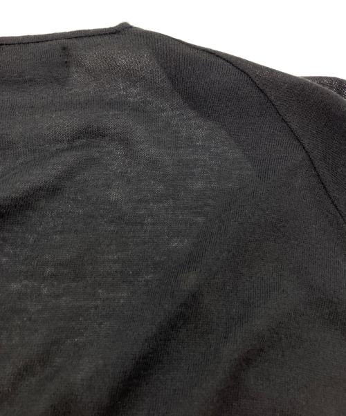 JUNYA WATANABE COMME des GARCONS（(ジュンヤワタナベ コムデギャルソン）JUNYA WATANABE COMME des GARCONS ((ジュンヤワタナベ コムデギャルソン) ビーズ刺繍カットソー ブラック サイズ:不明の古着・服飾アイテム