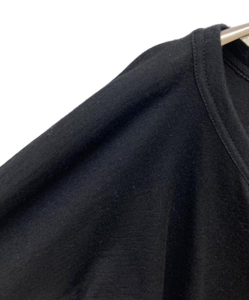 COMME des GARCONS（コムデギャルソン）COMME des GARCONS (コムデギャルソン) レースフリルカットソー ブラック サイズ:Mの古着・服飾アイテム