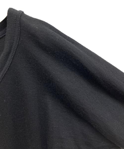 COMME des GARCONS（コムデギャルソン）COMME des GARCONS (コムデギャルソン) レースフリルカットソー ブラック サイズ:Mの古着・服飾アイテム