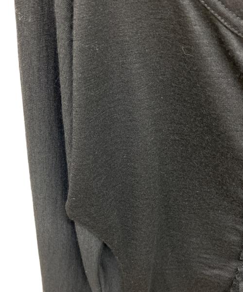 COMME des GARCONS（コムデギャルソン）COMME des GARCONS (コムデギャルソン) レースフリルカットソー ブラック サイズ:Mの古着・服飾アイテム