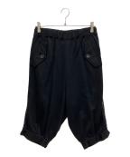 JUNYA WATANABE COMME des GARCONS(ジュンヤワタナベ コムデギャルソン）の古着「サイドスパンコールサルエルパンツ」｜ブラック