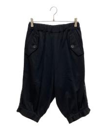 JUNYA WATANABE COMME des GARCONS（(ジュンヤワタナベ コムデギャルソン）の古着「サイドスパンコールサルエルパンツ」｜ブラック