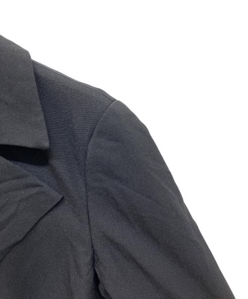COMME des GARCONS（コムデギャルソン）COMME des GARCONS (コムデギャルソン) フリルジャケット ブラック サイズ:Sの古着・服飾アイテム