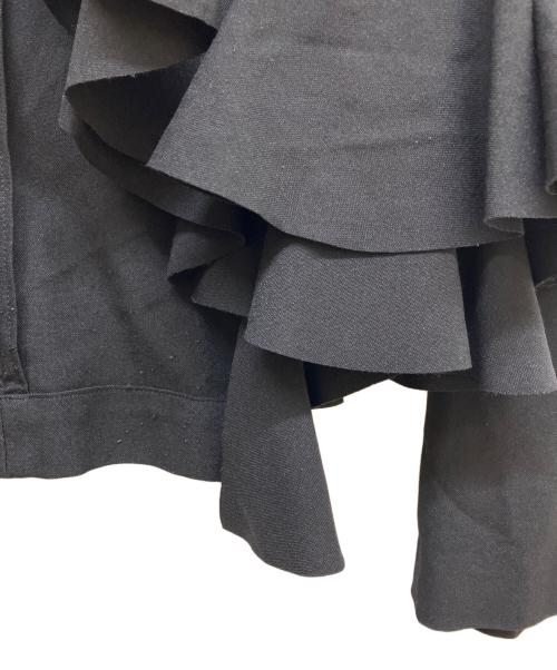 COMME des GARCONS（コムデギャルソン）COMME des GARCONS (コムデギャルソン) フリルジャケット ブラック サイズ:Sの古着・服飾アイテム