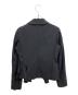 COMME des GARCONS (コムデギャルソン) フリルジャケット ブラック サイズ:S：17000円