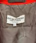 中古・古着 ROBE DE CHAMBRE COMME DES GARCONS (ローブドシャンブル コムデギャルソン) ウール縮絨 ダブルジャケット レッド サイズ:L：13000円