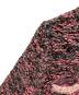 中古・古着 tricot COMME des GARCONS (トリココムデギャルソン) ツイードニットカーディガン ブラック×ピンク サイズ:不明：15000円