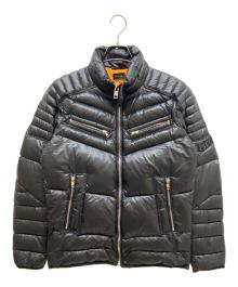 DIESEL（ディーゼル）の古着「ダウンジャケット」｜ブラック