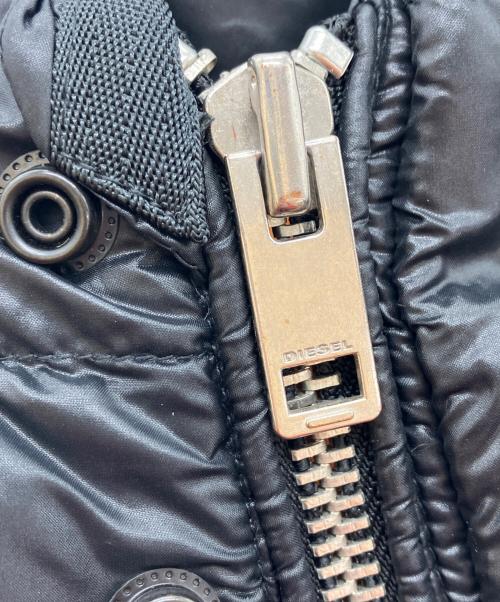 DIESEL（ディーゼル）DIESEL (ディーゼル) ダウンジャケット ブラック サイズ:SIZE Sの古着・服飾アイテム