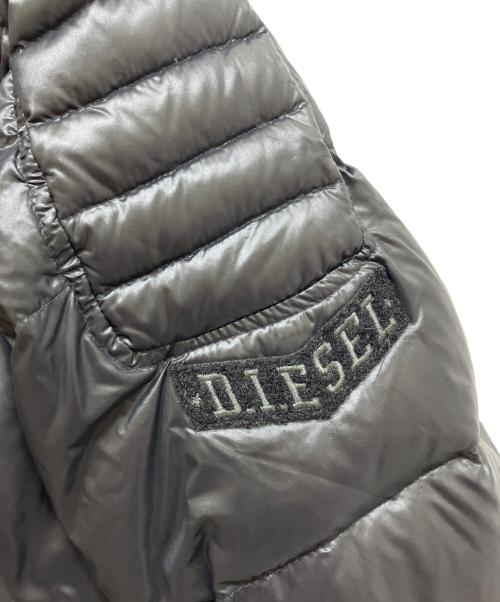 DIESEL（ディーゼル）DIESEL (ディーゼル) ダウンジャケット ブラック サイズ:SIZE Sの古着・服飾アイテム