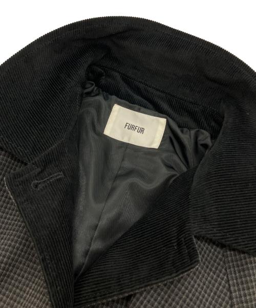 furfur（ファーファー）furfur (ファーファー) ステンカラーロングコート グレー サイズ:SIZE Freeの古着・服飾アイテム