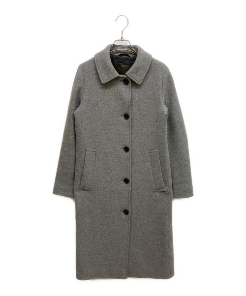MACKINTOSH LONDON（マッキントッシュ ロンドン）MACKINTOSH LONDON (マッキントッシュ ロンドン) fabricaウールコート グレー サイズ:36の古着・服飾アイテム