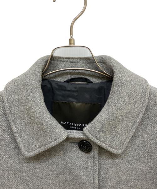 MACKINTOSH LONDON（マッキントッシュ ロンドン）MACKINTOSH LONDON (マッキントッシュ ロンドン) fabricaウールコート グレー サイズ:36の古着・服飾アイテム