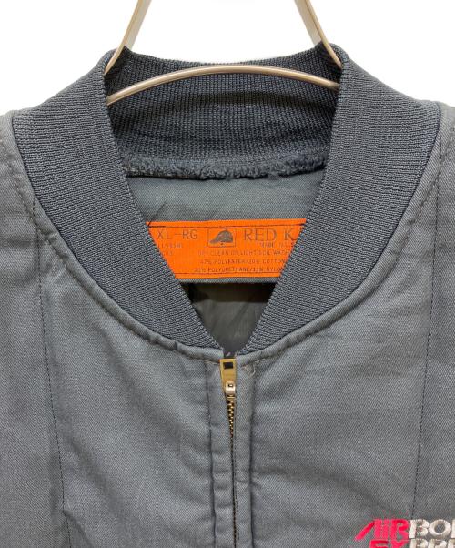 RED KAP（レッド キャップ）RED KAP (レッド キャップ) 80's-90's企業ロゴベスト グレー サイズ:XLの古着・服飾アイテム
