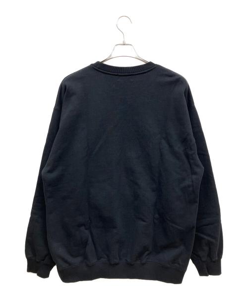 X-LARGE（エクストララージ）X-LARGE (エクストララージ) DEATHSCYTHE CREWNECK SWEAT ブラック サイズ:Lの古着・服飾アイテム