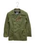 JUNYA WATANABE COMME des GARCONS（(ジュンヤワタナベ コムデギャルソン）の古着「ブローチ付ダブルジャケット」｜オリーブ