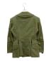 JUNYA WATANABE COMME des GARCONS ((ジュンヤワタナベ コムデギャルソン) ブローチ付ダブルジャケット オリーブ サイズ:S：15000円