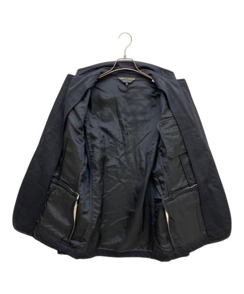 COMME des GARCONS HOMME PLUS（コムデギャルソンオムプリュス）COMME des GARCONS HOMME PLUS (コムデギャルソンオムプリュス) バッククロステーラードジャケット ブラック サイズ:Lの古着・服飾アイテム