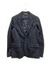COMME des GARCONS HOMME PLUS（コムデギャルソンオムプリュス）の古着「バッククロステーラードジャケット」｜ブラック
