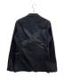 COMME des GARCONS HOMME PLUS (コムデギャルソンオムプリュス) バッククロステーラードジャケット ブラック サイズ:L：25000円