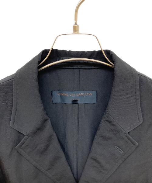 COMME des GARCONS HOMME（コムデギャルソン オム）COMME des GARCONS HOMME (コムデギャルソン オム) 3Bギャザーテーラードジャケット ブラック サイズ:Lの古着・服飾アイテム
