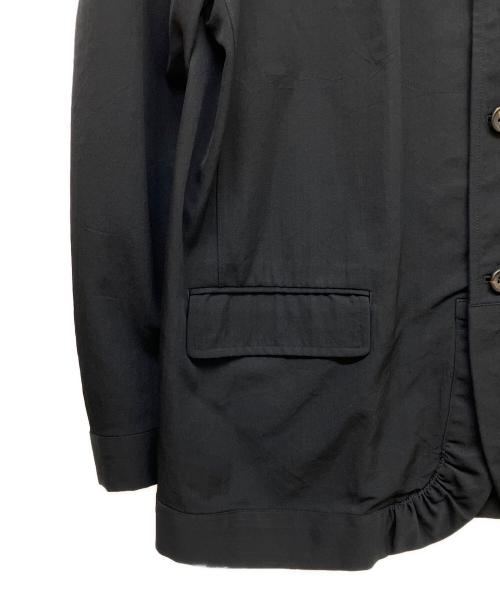 COMME des GARCONS HOMME（コムデギャルソン オム）COMME des GARCONS HOMME (コムデギャルソン オム) 3Bギャザーテーラードジャケット ブラック サイズ:Lの古着・服飾アイテム