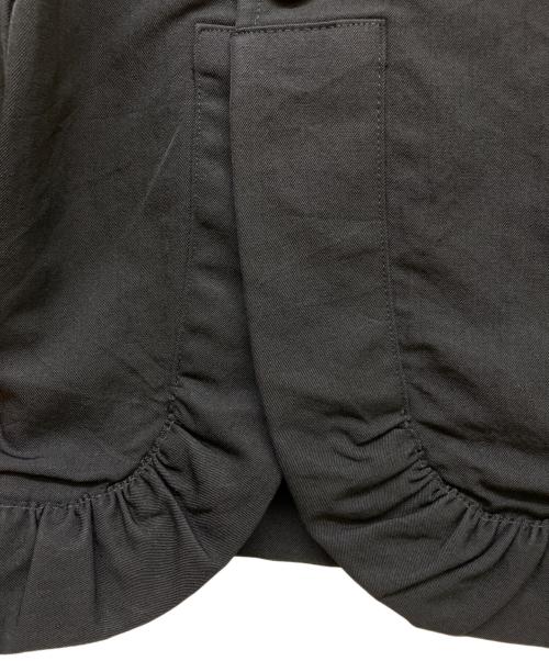 COMME des GARCONS HOMME（コムデギャルソン オム）COMME des GARCONS HOMME (コムデギャルソン オム) 3Bギャザーテーラードジャケット ブラック サイズ:Lの古着・服飾アイテム