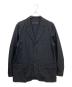 COMME des GARCONS HOMME（コムデギャルソン オム）の古着「3Bギャザーテーラードジャケット」｜ブラック