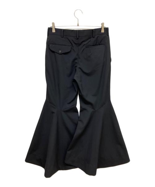 COMME des GARCONS（コムデギャルソン）COMME des GARCONS (コムデギャルソン) ウールフレアパンツ ブラック サイズ:Sの古着・服飾アイテム