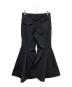 COMME des GARCONS (コムデギャルソン) ウールフレアパンツ ブラック サイズ:S：23000円