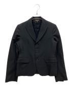 COMME des GARCONSコムデギャルソン）の古着「ウールレイヤードジャケット」｜ブラック
