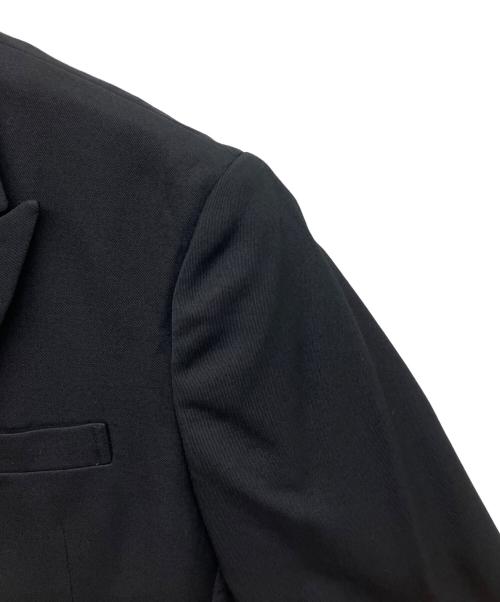 COMME des GARCONS（コムデギャルソン）COMME des GARCONS (コムデギャルソン) ウールレイヤードジャケット ブラック サイズ:XSの古着・服飾アイテム