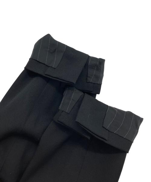 COMME des GARCONS（コムデギャルソン）COMME des GARCONS (コムデギャルソン) ウールレイヤードジャケット ブラック サイズ:XSの古着・服飾アイテム