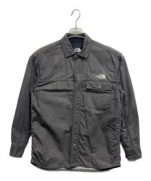 THE NORTH FACE（ザ ノース フェイス）の古着「L/S NYLON DENIM NUPTSE SHIRT」｜グレー
