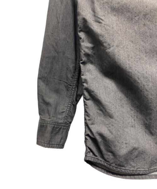 THE NORTH FACE（ザ ノース フェイス）THE NORTH FACE (ザ ノース フェイス) L/S NYLON DENIM NUPTSE SHIRT グレー サイズ:Sの古着・服飾アイテム