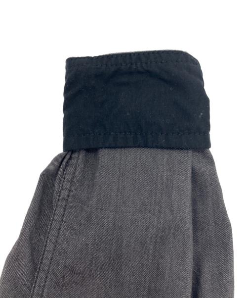 THE NORTH FACE（ザ ノース フェイス）THE NORTH FACE (ザ ノース フェイス) L/S NYLON DENIM NUPTSE SHIRT グレー サイズ:Sの古着・服飾アイテム