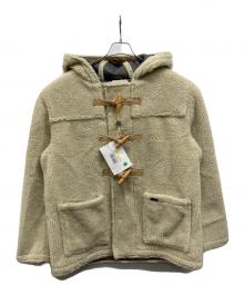 Bark（バーク）の古着「ボアダッフルコート」｜アイボリー