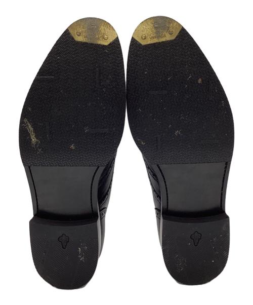 COLE HAAN（コールハーン）COLE HAAN (コールハーン) Edward Green (エドワードグリーン) ウィングチップシューズ　レザーシューズ　ビズネスシューズ ブラック サイズ:7　1/2の古着・服飾アイテム