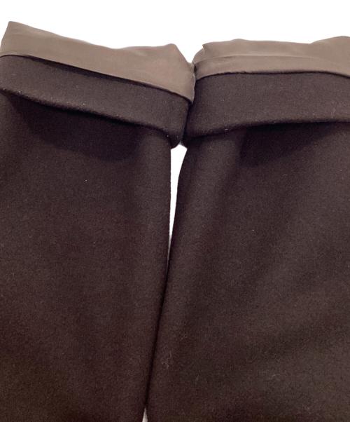 JOURNAL STANDARD relume（ジャーナルスタンダード レリューム）JOURNAL STANDARD relume (ジャーナルスタンダード レリューム) LANAウール super 140's スタンドカラーコート ブラウン サイズ:Lの古着・服飾アイテム