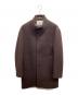 JOURNAL STANDARD relume（ジャーナルスタンダード レリューム）の古着「LANAウール super 140's スタンドカラーコート」｜ブラウン