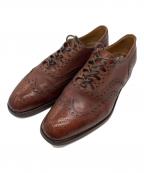 YANKOヤンコ）の古着「ウィングチップシューズ」｜ブラウン