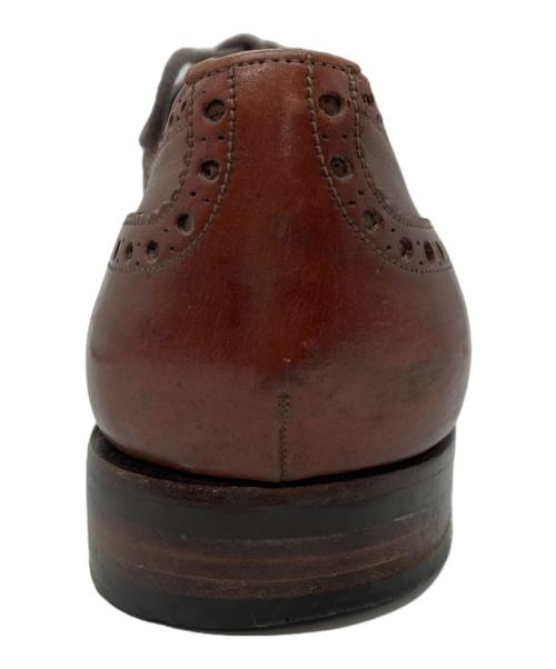 YANKO（ヤンコ）YANKO (ヤンコ) ウィングチップシューズ ブラウン サイズ:25　1/2の古着・服飾アイテム