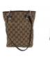 GUCCI (グッチ) GGキャンバストートバッグ ベージュ：18000円