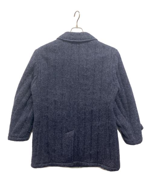 PAPAS（パパス）PAPAS (パパス) ウール中綿ジャケット ネイビー サイズ:Lの古着・服飾アイテム